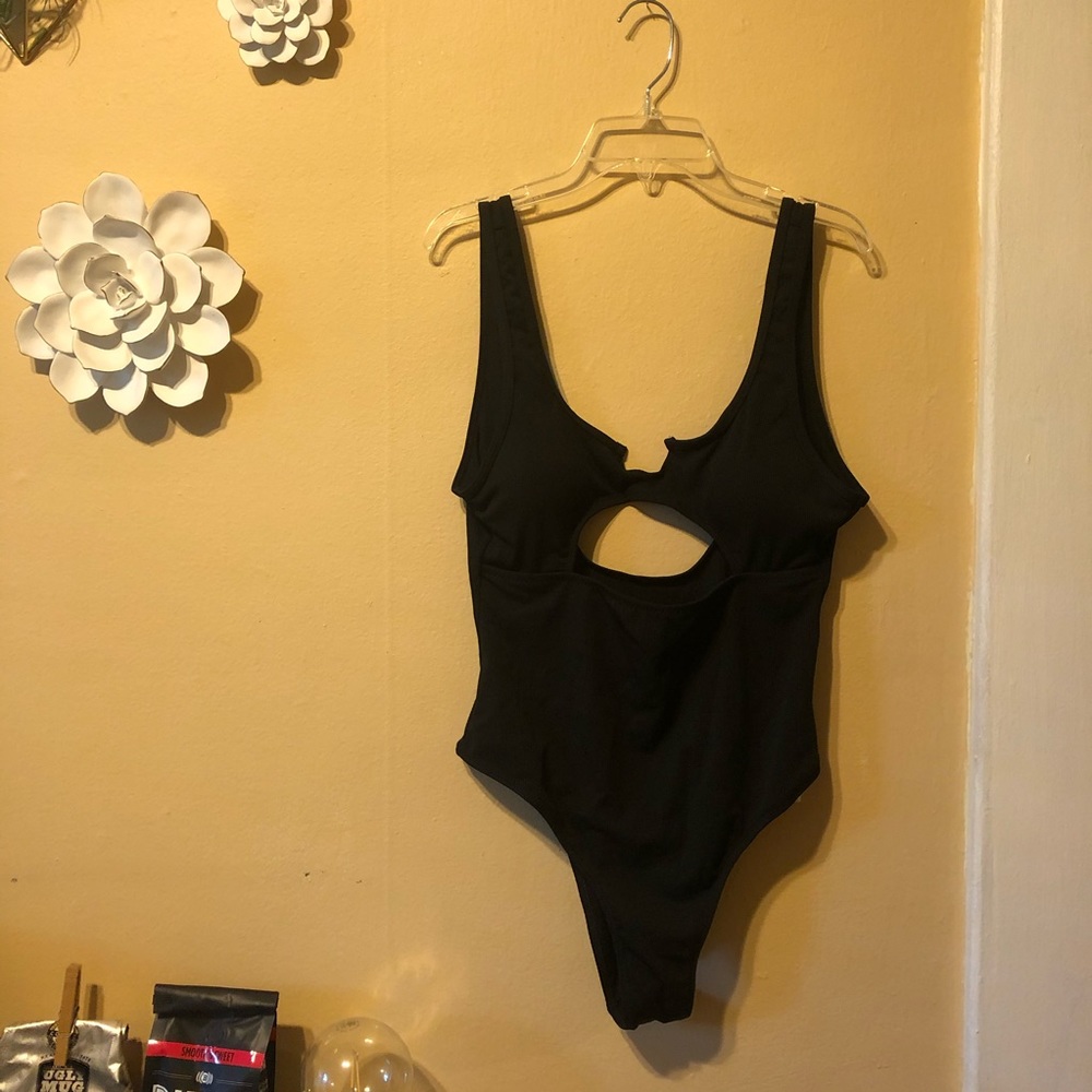 Black One Piece Swimsuit